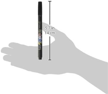 Tombow Fudenosuke Brush Pen, Soft Tip, Black (Pack of 2)