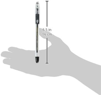 Pentel RSVP Ballpoint Pen,(1.0mm),Medium Line,Black Ink,(BK91PC12A),12 Count (Pack of 12)