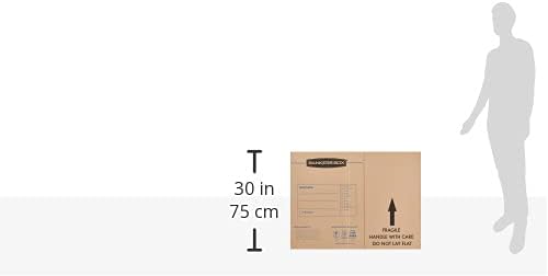 Bankers Box Medium - up to 40" TV/Picture/Mirror - Moving Box 4 Pack, 37 x 4 x 27 in (7711201)