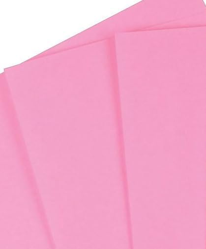 Staples Brights 24 Lb. Colored Paper Pink 500/Ream, For Everyday Use at Home or Office