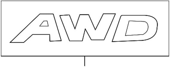 Mopar 68146413AB NAME PLATE
