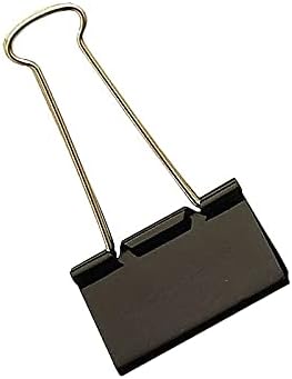 Staples 180617 Binder Clips, Large 2-inch Size, 1-inch Capacity, Black, 288/CT