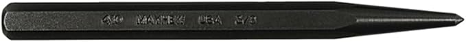 Mayhew Tools 24002 Center Punch, 3/16" - 5 mm x 5", Black Oxide Finish