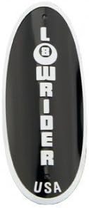 Lowrider Frame Name Plate Head Badge
