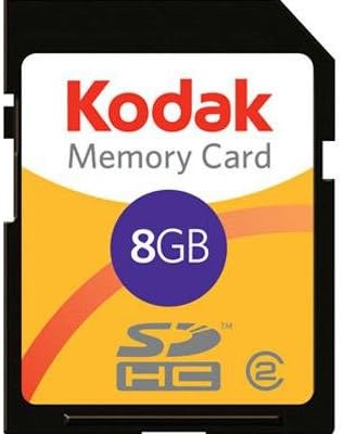 Kodak 8 GB SDHC Class 2 Flash Memory Card