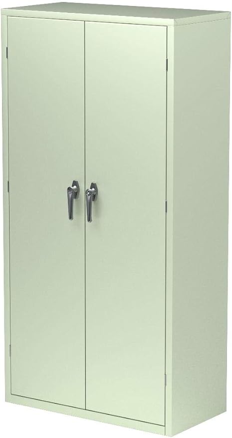 HON Brigade Series Five-Shelf Storage Cabinet - High Storage Cabinet, 36w by 24d by 72h, Light Gray (HSC2472)