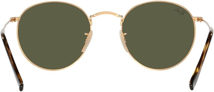 Ray-Ban Unisex Rb3447n Round Flat Lens Round Sunglasses