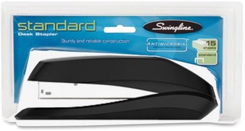 Swingline Stapler, Standard Desktop Stapler, 20 Sheet Capacity, Color Selected For You (54521)