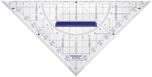 Staedtler 568 35 22cm Mars Geometry Set Square with Grip