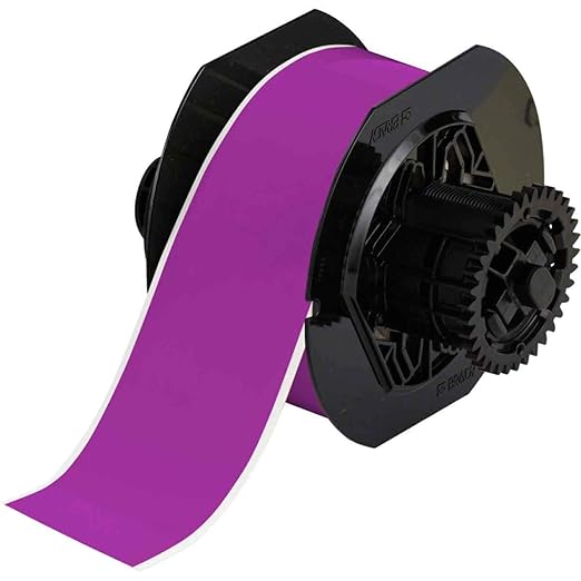 Brady B30C-2250-595-PL 100' Length x 2.250" Width, B-595 Vinyl, Purple BBP31 Indoor/Outdoor Tape