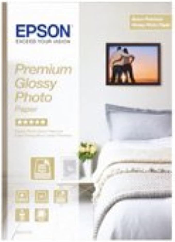 Epson C13S042155 Premium Glossy Photo Paper - Glossy Photo Paper - A4 (210 x 297 mm) - 15 Sheet(s)