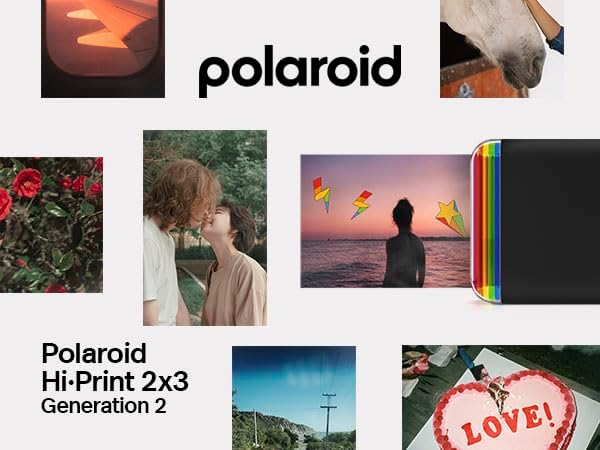 Polaroid Hi-Print Paper - 2x3 Photo Paper Cardridge - 20 Photos (6355)