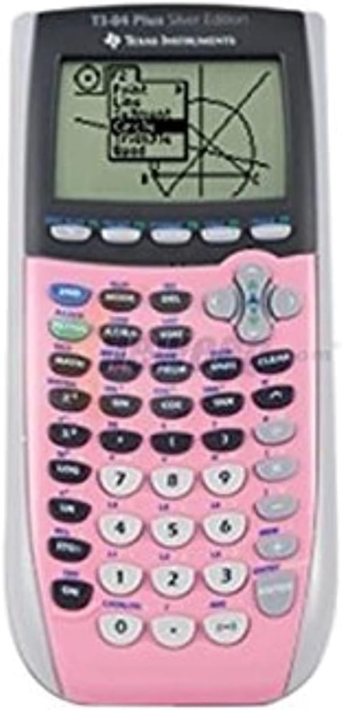 Texas Instruments TI-84 Plus Silver Edition Graphing Calculator (Pink)(PACKING MAY VARY)