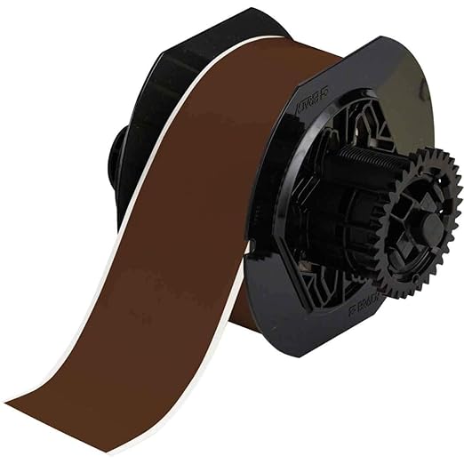 Brady B30C-2250-595-BR 100' Length x 2.250" Width, B-595 Vinyl, Brown BBP31 Indoor/Outdoor Tape