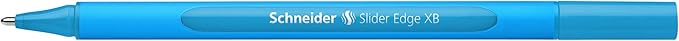 Schneider Slider Edge XB Ballpoint Pen, Box of 10, Light Blue (152210)