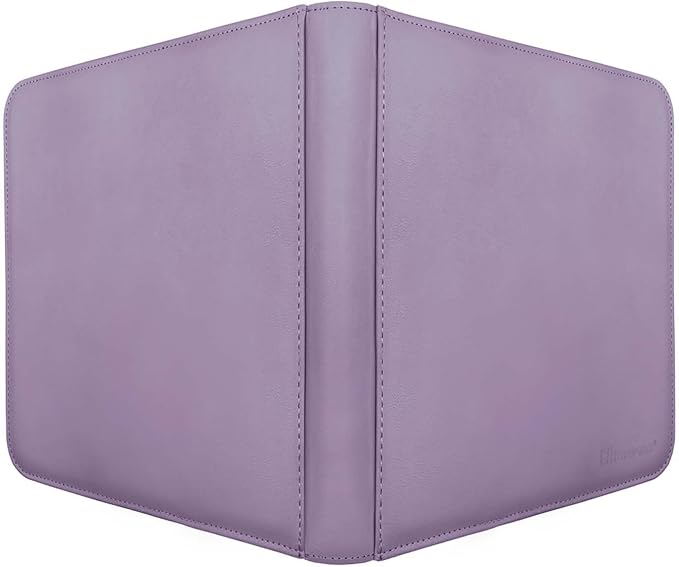Ultra Pro E-15742 Ultra Pro-12 Pocket Zippered Pro Binder-Purple