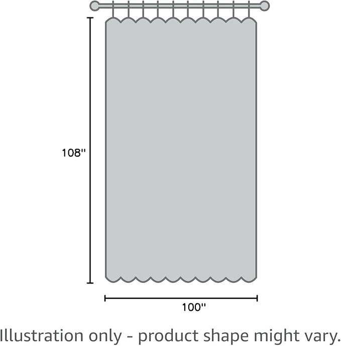 NICETOWN 2 Panels Patio Outdoor Curtains for Patio Waterproof, Self-Stick Tab Top Indoor Outdoor Waterproof Sheer Drapes with Light Filtering for Pergola/Porch, W100 x L108, White