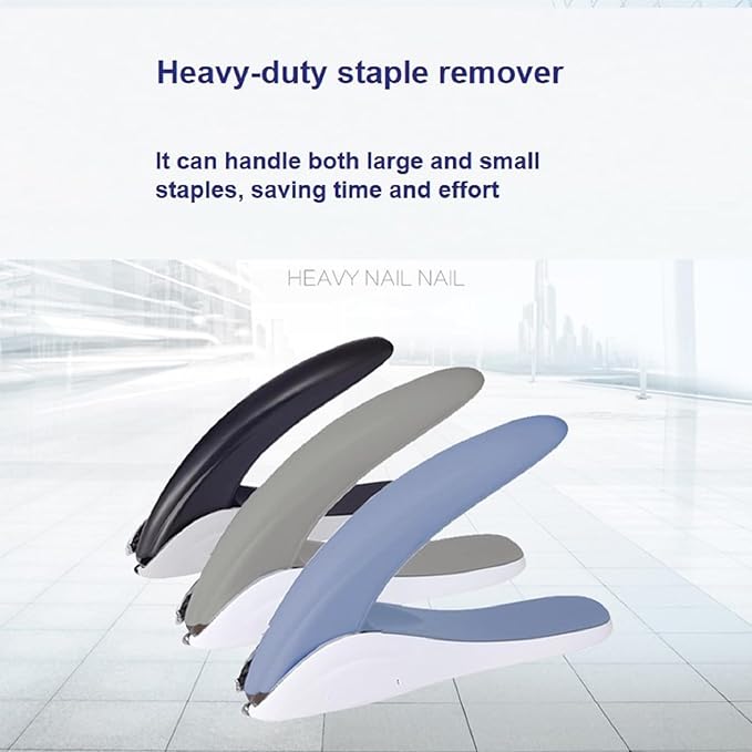Staple Remover Office Staple Remover Tool Heavy Duty for Classroom Staple Puller Office Stapler Remover for Desk Stapler Removers White Staple Puller Remover Tool