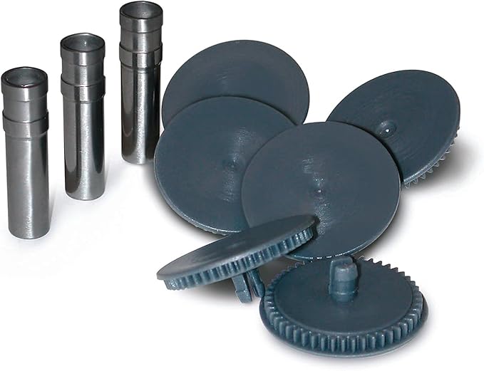 Swingline 74872 Replacement Punch Head for 160-Sheet High-Capacity Punch, 9/32 Diameter, Set of 3 Replacement Heads and 6 Discs