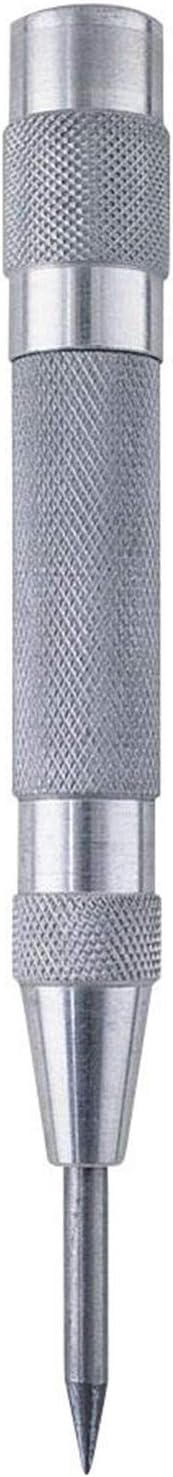 General Tools Utility Automatic Center Punch #70079 - Nail Punch Tool to Mark and Scribe - Machinist Tools