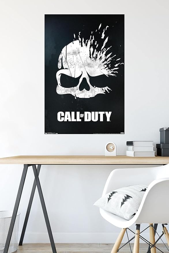 Trends International Call of Duty - Skull Wall Poster, 22.375" x 34", Premium Unframed Version
