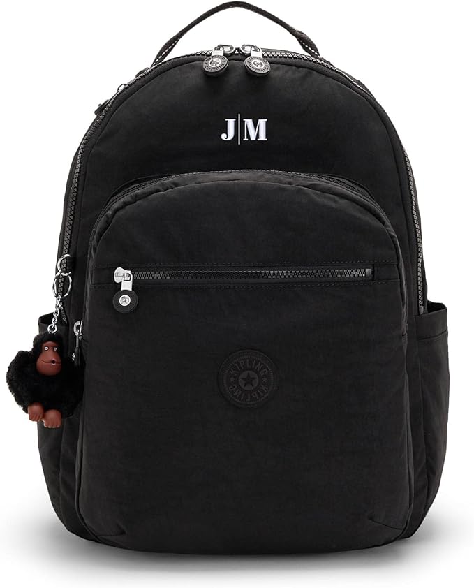 Kipling Women's Seoul 15" Laptop Backpack, Durable, Roomy with Padded Shoulder Straps, Built-In Protective Sleeve