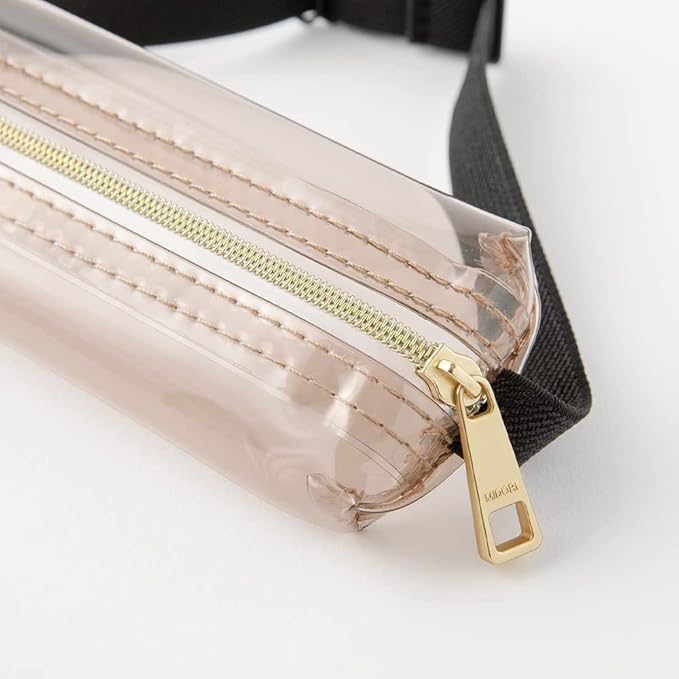 DESIGNPHIL Midori 41827006 Pen Case, Book Band Pen Case, Transparent Sepia for B6-A5