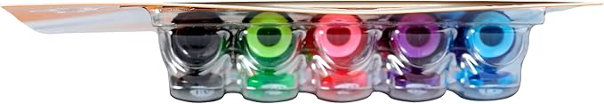 BIC BU3 Retractable Ball Pen, Medium Point (1.0 mm), Assorted Colors, 5-Count