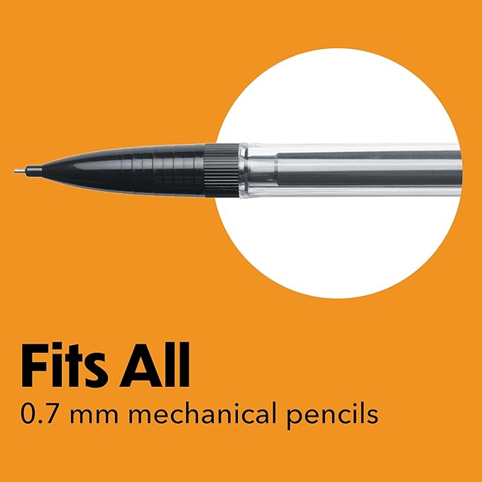 BIC Pencil Lead Refills, Medium Point (0.7mm), 30ct (L730P1),Black