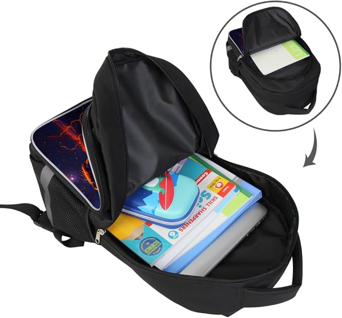 School Backpack for Boys 17" Boys Backpack for Kids Children Teens Elementary Middle School - Students Bookbag Ages 6-18 Travel Back Pack Dog
