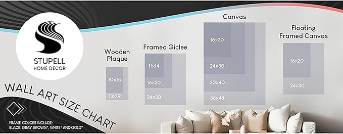 Stupell Industries Minimal Laundry Guide Cleaning Chart Helpful Symbols, Designed by Lettered and Lined Wall Plaque, 13 x 19, Black