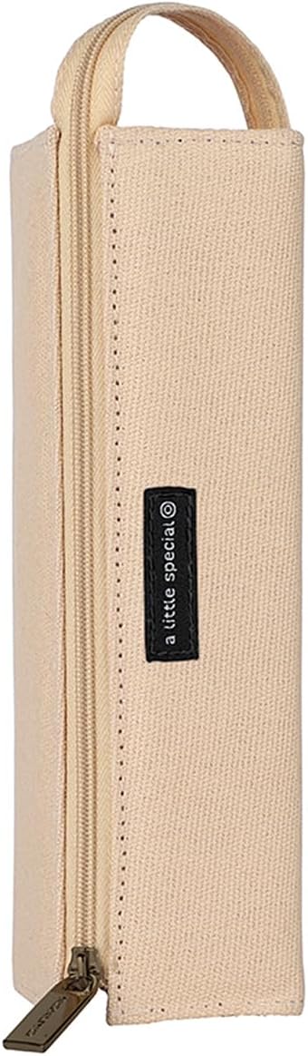 KOKUYO Square Pencil Holder DuPont (Canvas, Light Brown)