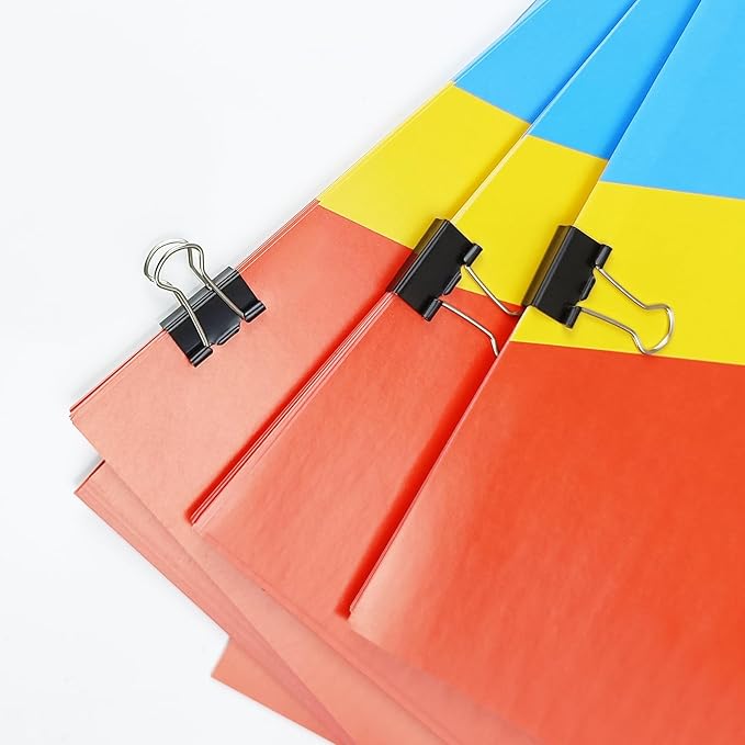 150pcs Binder Clips,0.75in Small Binder Clips Black Clips Office Supplies Black Paper Clips Paper Clamps Mini Clips for Office Home School Bussiness