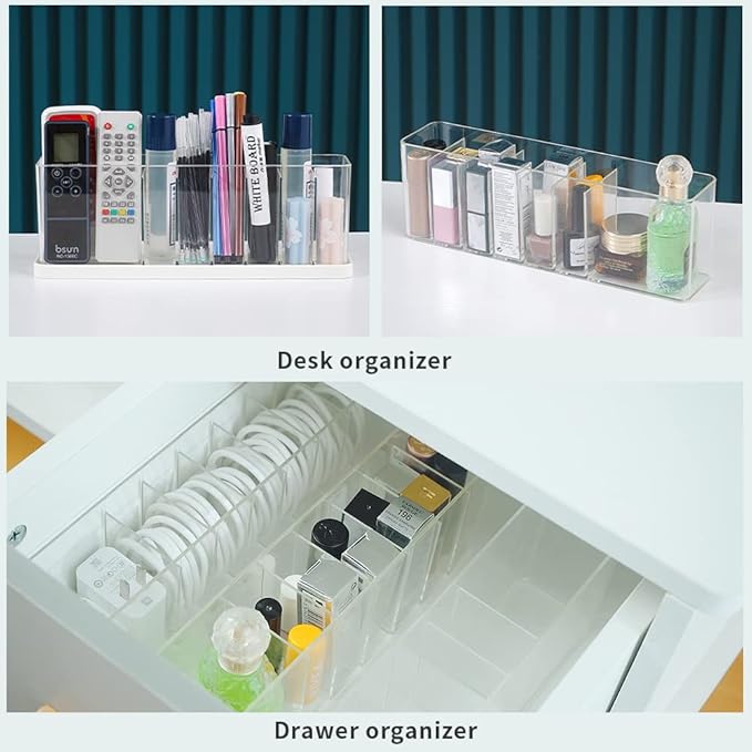 Charger Cable Cord Storage Organizer Box - 1 Pack With Lid - Easy Storage Without Cable Ties