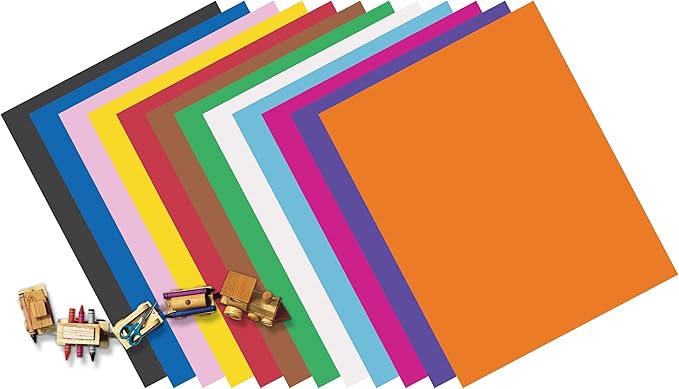 Pacon 4-Ply Railroad Board, 22" x 28", Holiday Green 100 Count