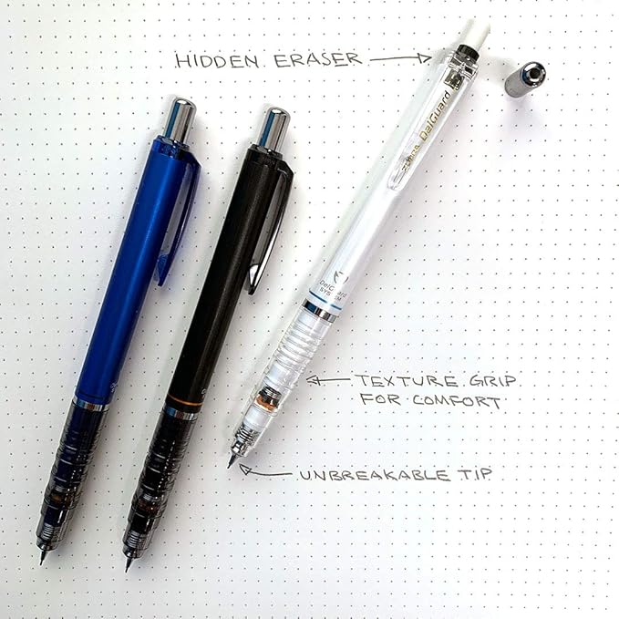 Zebra Delguard #2 Mechanical Pencil Lead Refill, 0.5 Mm, Hb, Black, 12/Tube (Pack of 2)