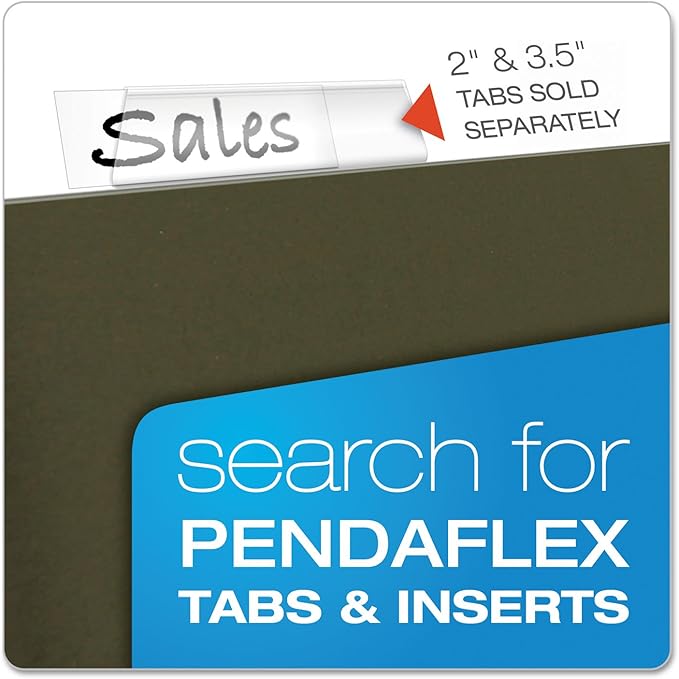 Pendaflex 81620EE Recycled Hanging Folders, Legal Size, Standard Green, 25/BX (81620)