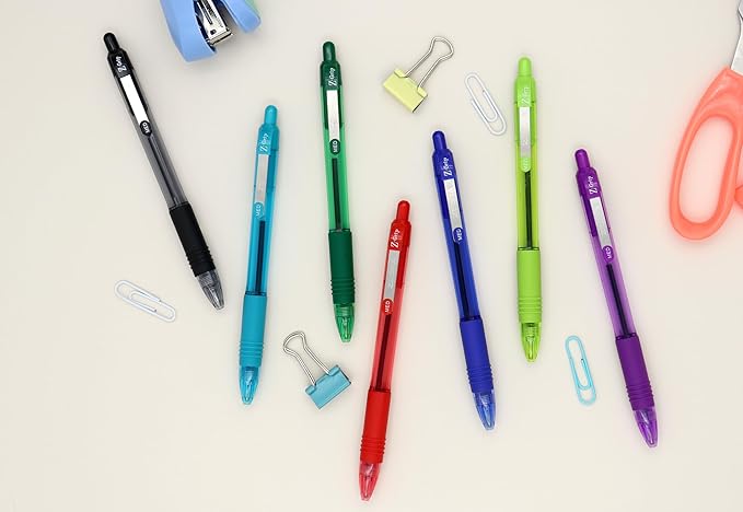 Zebra Pen Z-Grip Writing Set, Retractable Medium Point Ballpoint Pen and Mechanical Pencil, #2 HD Lead Pencils, Assorted Ink Colors, School Supplies, Ideal for Note-Taking, 18-Pack (23618)