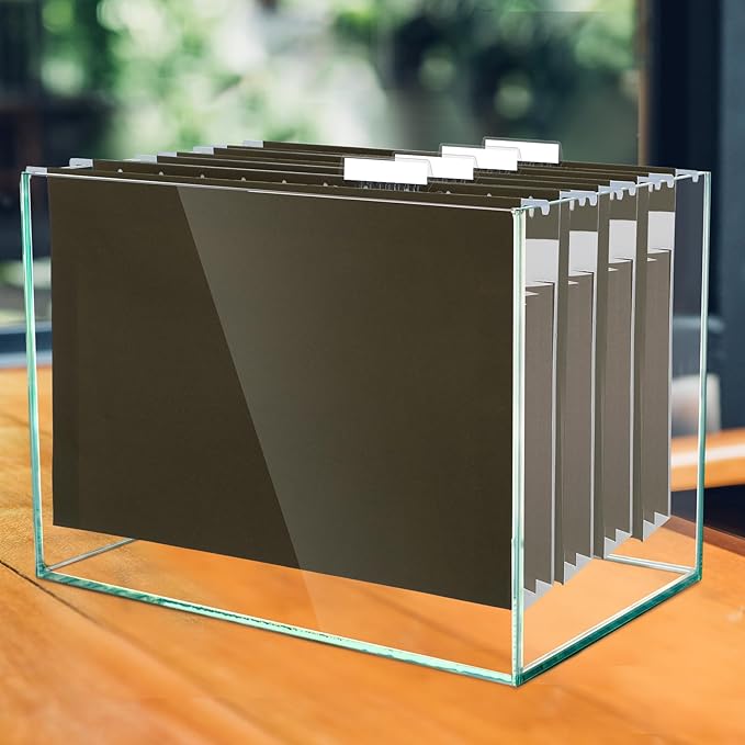 10 Pack Extra Capacity Hanging File Folders Legal Size with Tabs Reinforced Hanging Folders Expandable, Heavy Duty 3.5 Inch Expansion Designed for Bulky Files Medical Charts