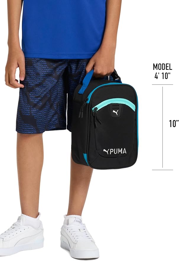 PUMA Unisex Kid's Rally Lunch Box, Vivid Blue, Small