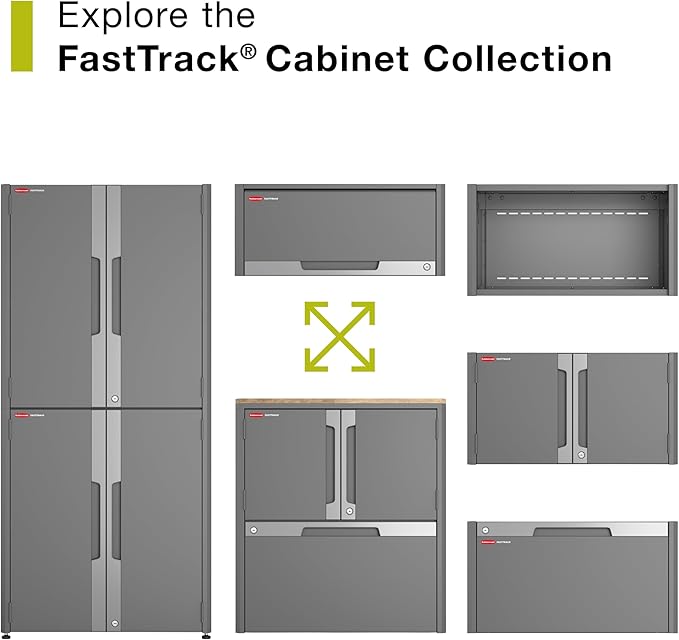 Rubbermaid FastTrack Single Drawer Cabinet, Garage Storage Systems, Garage Organization