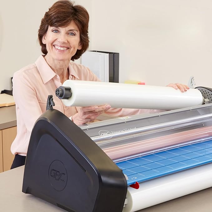 GBC HeatSeal Laminating Film Roll, 3 mm, 25" x 250', 2 Pack (3748204EZ)