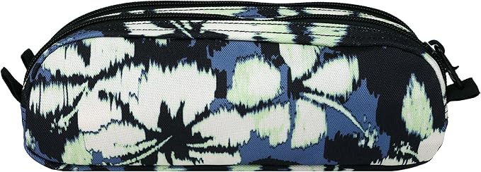 Roxy Da Rock Printed Supply Storage Bag Case (One Size) - Wild Wind Hibiscus Mirage