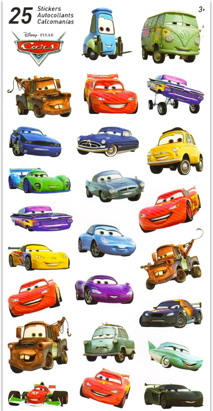 Lightning McQueen School Bag with Lunch Box Set - Bundle with 16” Disney Cars Backpack, Lunch Bag, Stickers, More | Lightning McQueen Backpack for Kids