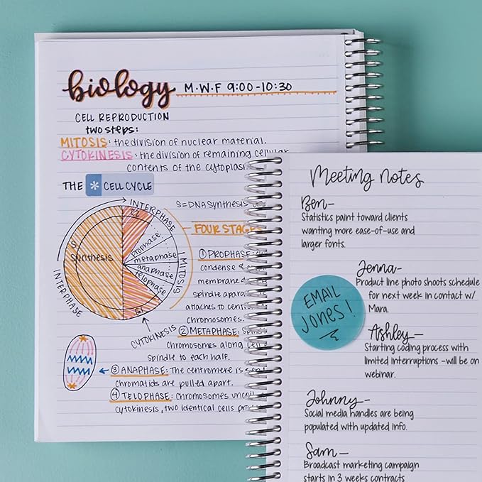 Erin Condren 7" X 9" Hello Kitty & Friends Coiled Notebook (Lined Paper) - Happy Campers Cover And Platinum Coil, 160 Pages 80 Lb, Heavy Duty Paper, Sticker Sheet Included