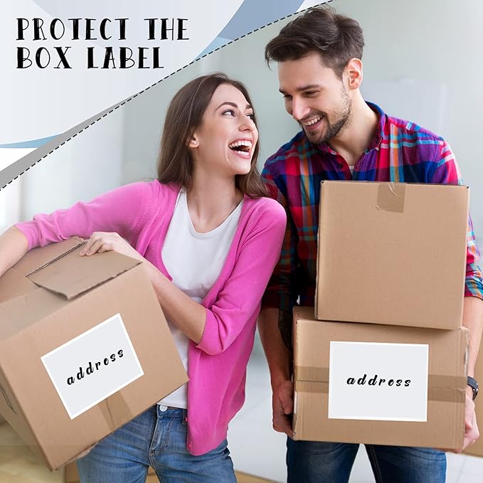 Gueevin 200 Pcs 8.5 x 11 Inch Self Adhesive Display Pockets Peel and Stick Clear Paper Sleeves Wall and Door Communication Clear Adhesive Sheet Protector Letter Size Plastic Sheet Protectors