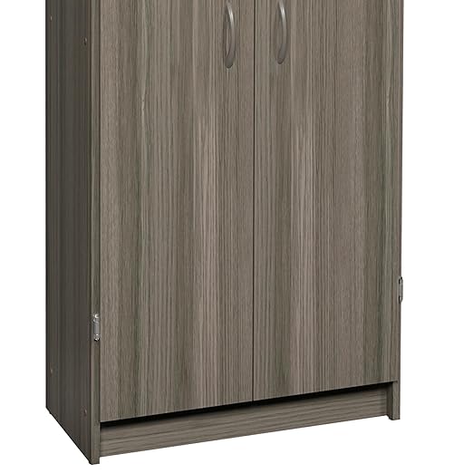 ClosetMaid Pantry Cabinet Cupboard with 2 Doors, Adjustable Shelves, Standing, Storage for Kitchen, Laundry or Utility Room, White