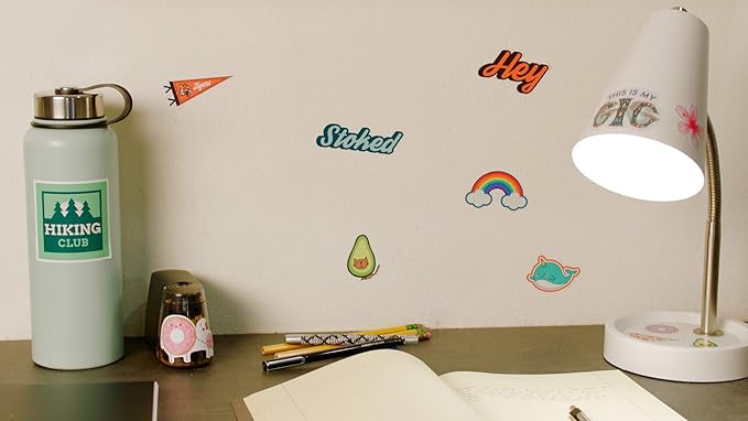 Avery Surface Safe Printable Decal Stickers, Removable Adhesive, 4" x 6", Water & Tear Resistant, 4 Labels (6305)