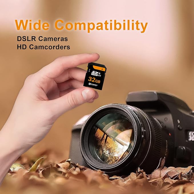 Transcend SD 32GB Card Works With Sony Cyber-shot DSC-W800 Digital Camera Memory Card 32GB Secure Digital (SDHC) Flash Memory Card