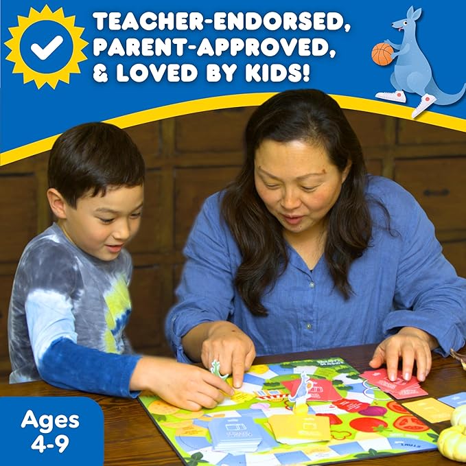 Kangaroo Cravings Learn to Read Sight Word Games - Fun Reading Games for Kids Ages 5-7 - Parent & Teacher Must Haves for Preschool, Kindergarten, 1st-3rd Grade